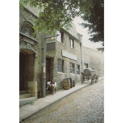 Set Location Green Dragon Pub Middlemarch TV Show Stamford Lincolnshire Postcard