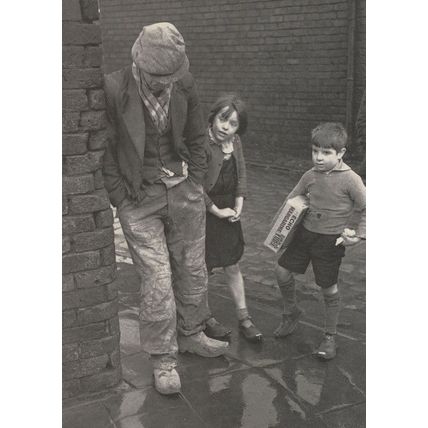 Wigan Manchester 1939 WW2 BBC Margarine Poverty Rare Postcard