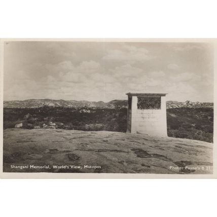 Shangani Memorial Matopos Zimbabwe Postcard