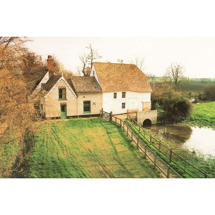 Hinxton Watermill Cambridge Corn Mill Postcard