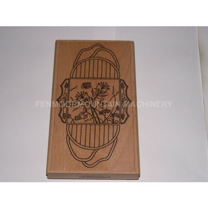 Creative Expressions treasure box Wooden Backed Rubber Stamp HH1174JJ New Unused