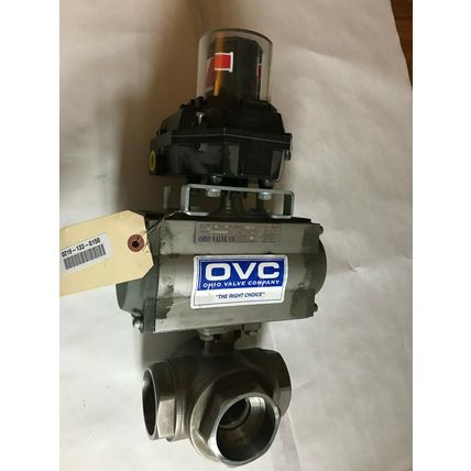 2" OHIO VALVE OV-083-12 ACTUATOR VALVE,UM28,FMFB-5120,N3S,176f,2 1000WOG CF8M,SN