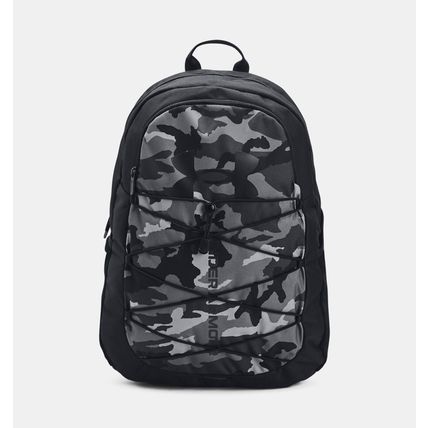 Under Armour Hustle Sport Backpack-Black Camo-UNISEX-NWT-SEALED-FAST SHIPPING