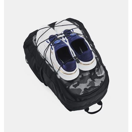 Under Armour Hustle Sport Backpack-Black Camo-UNISEX-NWT-SEALED-FAST SHIPPING