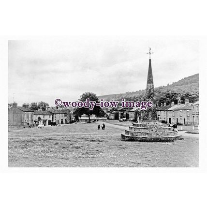 pu0721 - West Burton Village , Yorkshire in 1959 - print 6x4