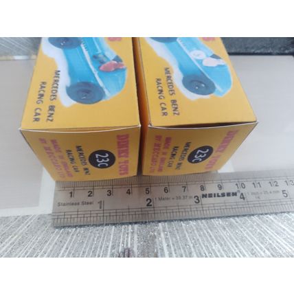 Dinky No23C Mercedes Benz Racing Car - Replica / Repro Box