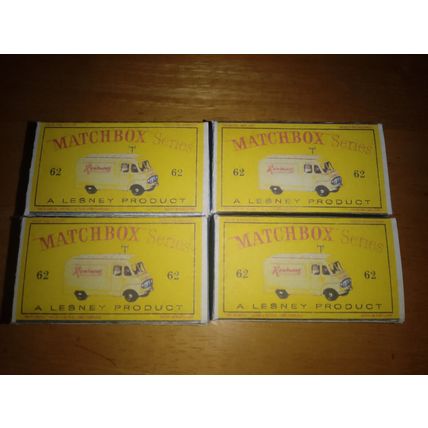 Matchbox - No62 TV Repair Van - Replica / Repro Box
