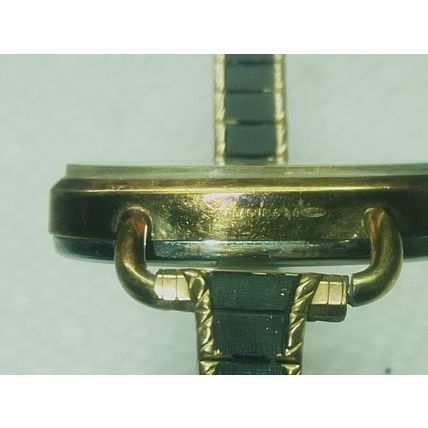 Vintage Women’s Beyer Swiss Made Mechanical Wind Up Watch Gold Tone Working