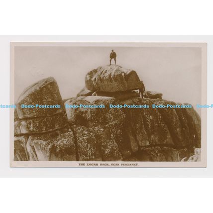 C014655 Near Penzance. The Logan Rock. RP. 1923