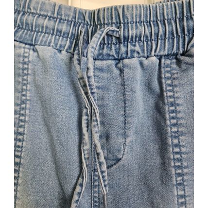 D Jeans Women's Cotton Poly Rayon Spandex Cuffed Draw String Pants Size XS