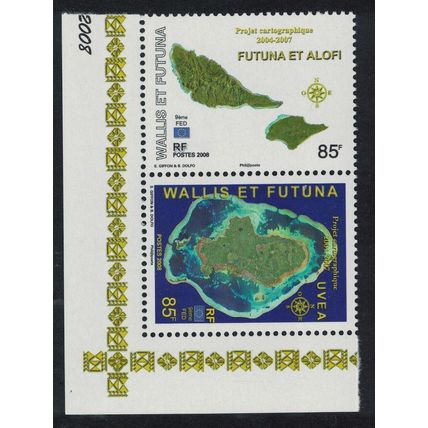 Wallis and Futuna Cartography 2v Pair T2 2008 MNH SG#930-931 MI#965-966 KB