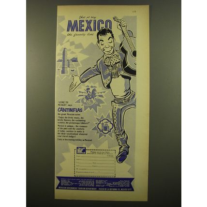 1961 Mexican Government Tourism Department Ad - This is my Mexico