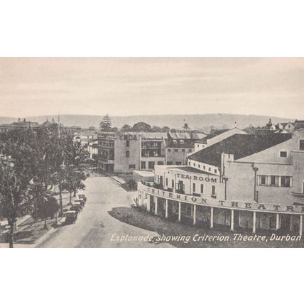Criterion Theatre Durban South Africa Old Postcard