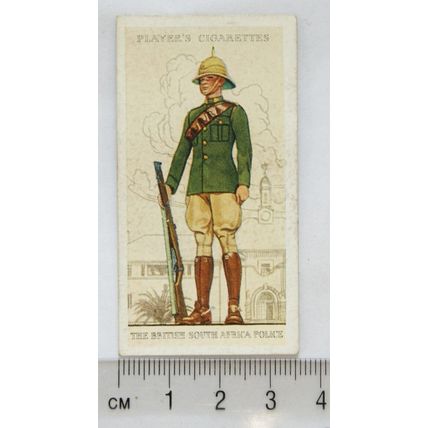 1938 Players Uniforms of the British Empire No. 6 British South Africa Police