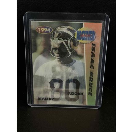 Isaac Bruce / Darnay Scott #RR8 | 1994 Sportflics Rookie Rivalry Football Tradin