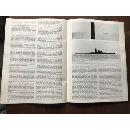 Warship Profile 30 IJN Yamato & Musashi Japanese Navy battleships WW2 1973