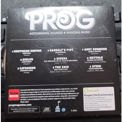 Strange Magic CD Promo PROG Magazine 9 Tracks Album Issue 43 P43