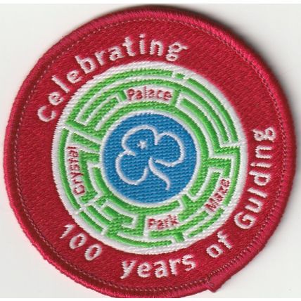 Girl Guide Badge - Celebrating 100 Years Crystal Palace Park - 2010 (B1)
