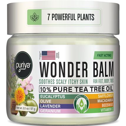 Tea Tree Oil Balm, Extra Strength, Pair Well with Jock Itch Cream, Spray, Athlet