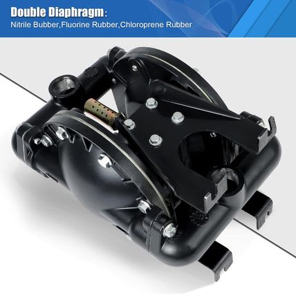 QBY4-25L Air-Operated Double Diaphragm Pump 1" Inlet Waste Oil Transfer Pumps Pn