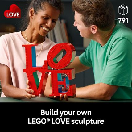 LEGO Art Love Collectible Building Sets - DIY Kits for Adults, Ages 18+ - Gifts