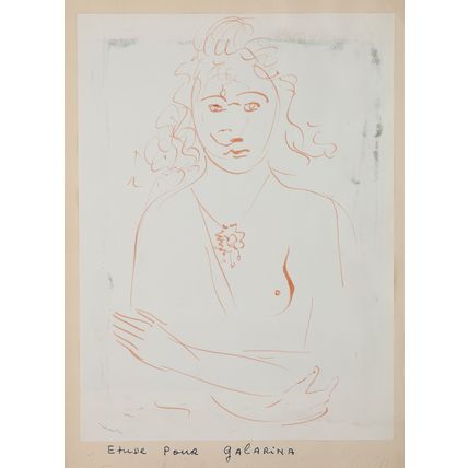 SALVADOR DALÍ (Spanish, 1904-1989). Working maquette for Dalí, April 14 to May 5