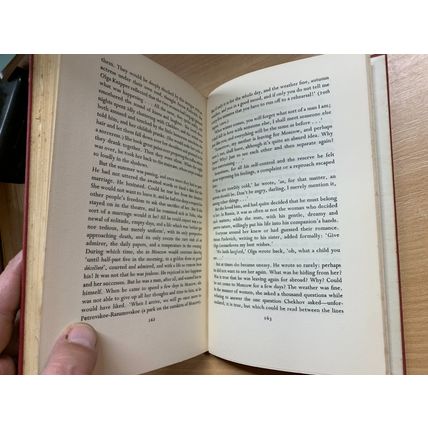 1950 1ST UK EDITION "A LIFE OF CHEKHOV" IRENE NEMIROVSKY BIOGRAPHY HB BOOK (P3)