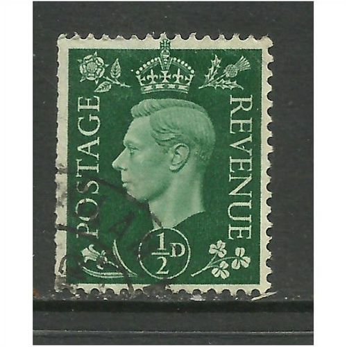 GB 1937 KGV1 1/2d Green stamp SG 462.(H417