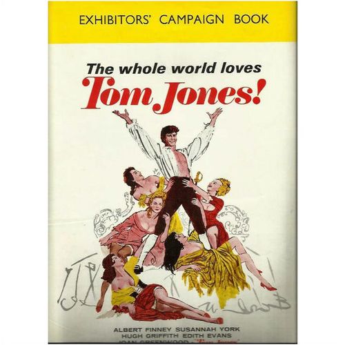 TOM JONES Albert Finney, Susannah York, Diane Cilento 1963 Press Book