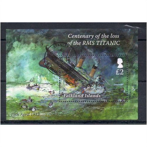 FKL 2012 'MARITIME HERITAGE -TITANIC ' M/S FINE USED (EBID29-384)