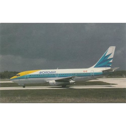 Nordair Boeing B737 246 Aircraft Postcard (A11758)