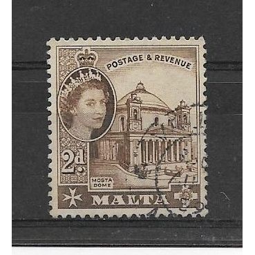 Malta.SG270 2d Mosta Church.Fine Used.Mar17e