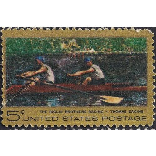 USA, SHIPS, Biglin Brothers, gold 1967, 5c, #2