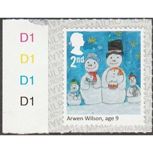 2017 Christmas 2nd Value. Snowman, UnMounted Mint /Never Hinged