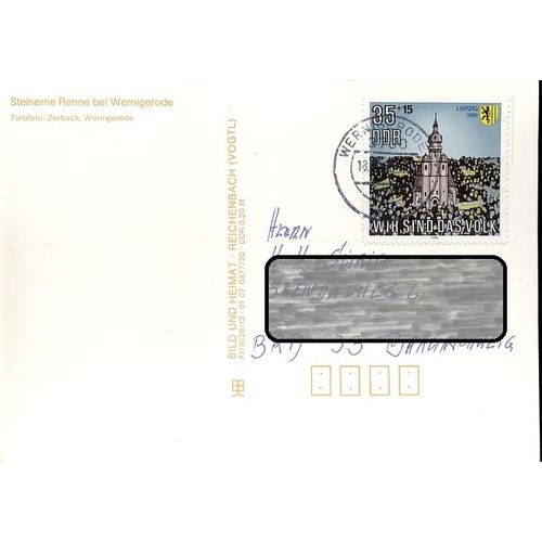 GERMANY DDR [1990] MiNr 3315 ( Brief )