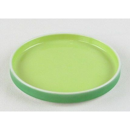 NOS Block Chromatics Blue Green 5-7/8" Bread & Butter Plate, Green/Green, 21620