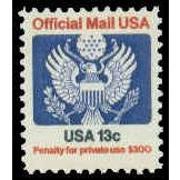 O129 13c Eagle Fine MNH G0605