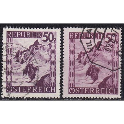ÖSTERREICH AUSTRIA [1945] MiNr 0761 a,b ( O/used ) [01]