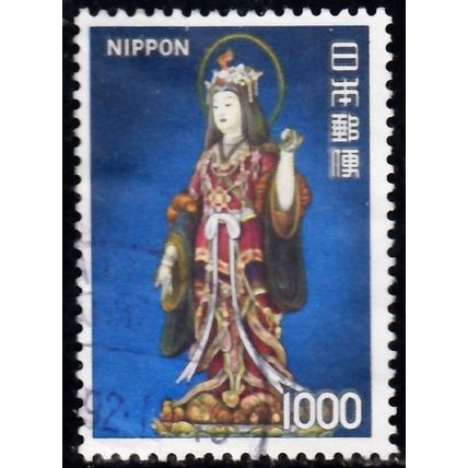Japan, 1971-75, 1000y Princess Kissho, Scott 1087 (SG 1249), used