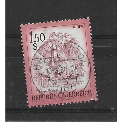 Austria.SG1677 1s 50 Bludenz.Fine Used.Aug22