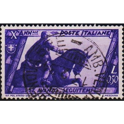 Italy. 1932 L 50c S.G.357 Used