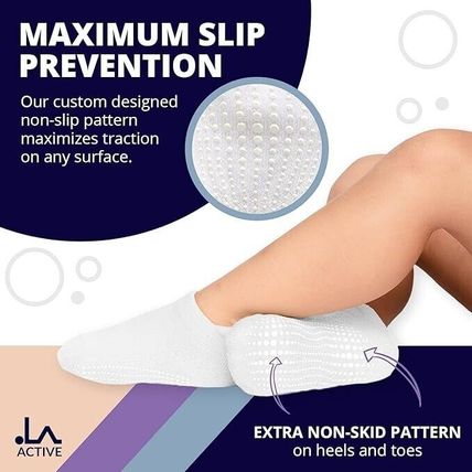 LA ACTIVE Baby Boys Girls Non Slip Grip Ankle Socks for Kids Toddlers Unisex 3-6