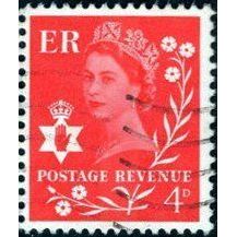 GB 1969 Ireland 4d red used SG19