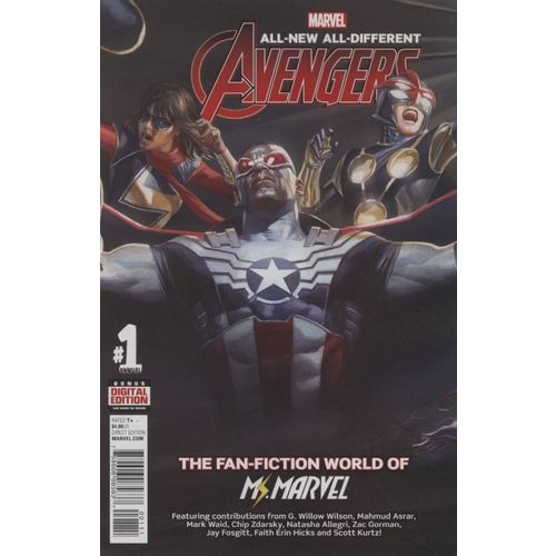 All-New, All-Different Avengers (2016) Annual #1 Marvel Falcon Ms. Marvel