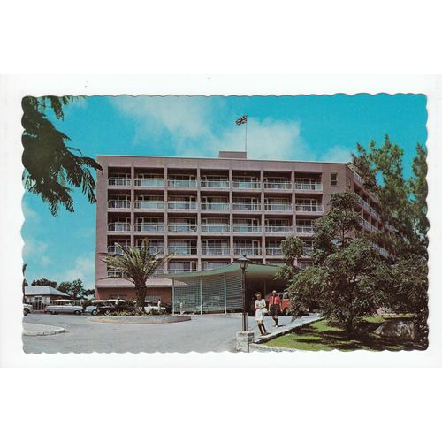 Bermudiana Hotel Pembroke Parish Bermuda Postcard 91697