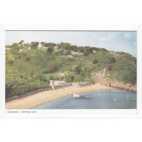 Fermain Bay Guernsey Postcard G854