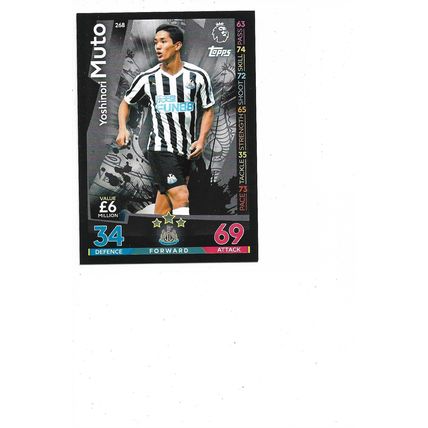 Match Attax 2018/19 268 Yoshinori Muto Newcastle United