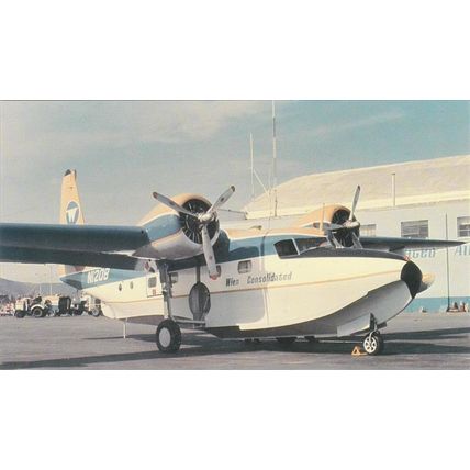 Wein Consolidated Grumman G21 Civil Aircraft Postcard (A19380)