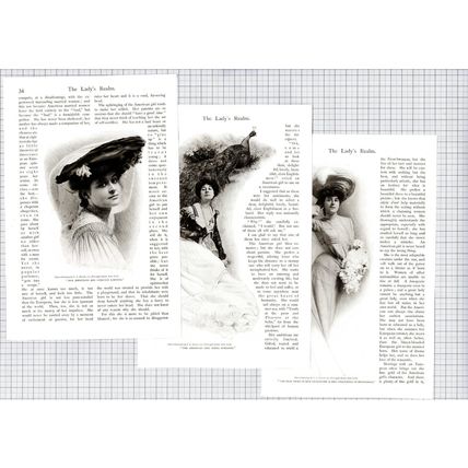 (6330) The American Girl The Lady Helen Forbes - c.1905 Article