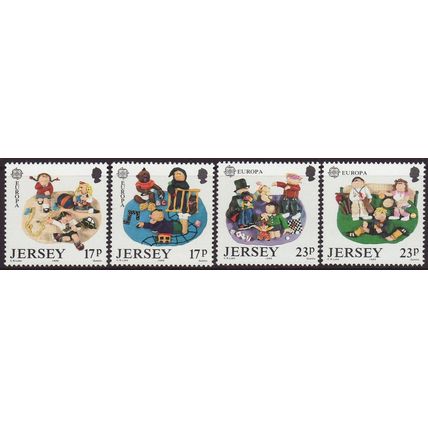 Jersey 1989 SG 496-9 UMM - Europa/CEPT (G-307 (1))